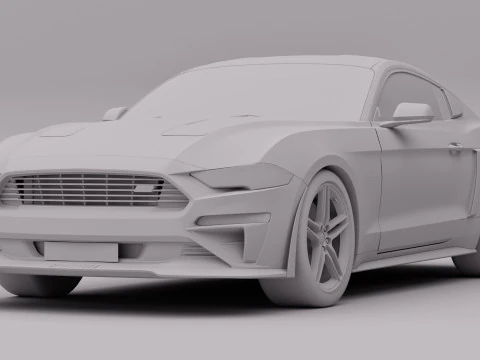 FM Roush 2019 3D Model