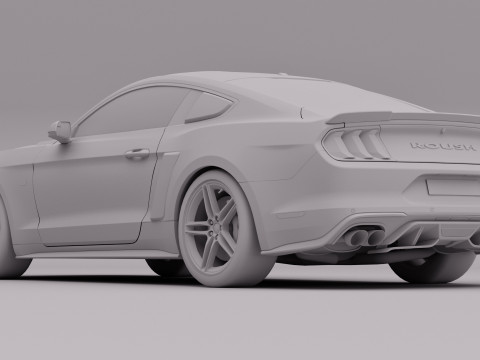 FM Roush 2019 Modelo 3D
