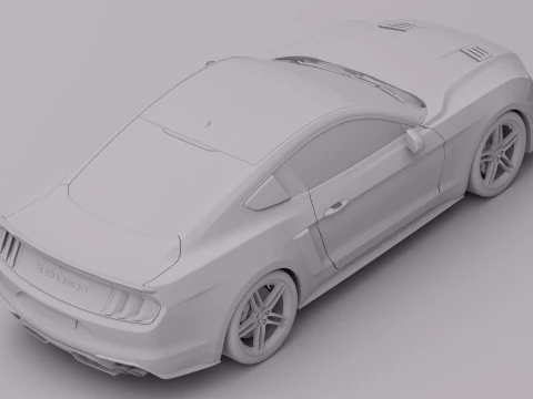 FM Roush 2019 3D Model