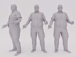 Casual People 3D Pack Vol1 3D 模型