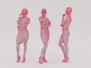 Casual People 3D Pack Vol1 3D 模型