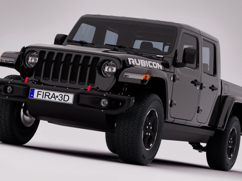 Jeep Gladiator Rubicon Model 3D