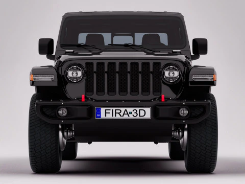 Jeep Gladiator Rubicon 3D Model
