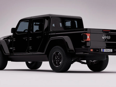 Jeep Gladiator Rubicon 3D Model