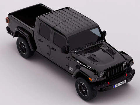 Jeep Gladiator Rubicon 3D Model