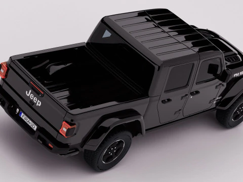 Jeep Gladiator Rubicon 3D Model