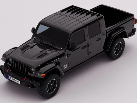 Jeep Gladiator Rubicon 3D Model