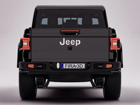 Jeep Gladiator Rubicon Model 3D