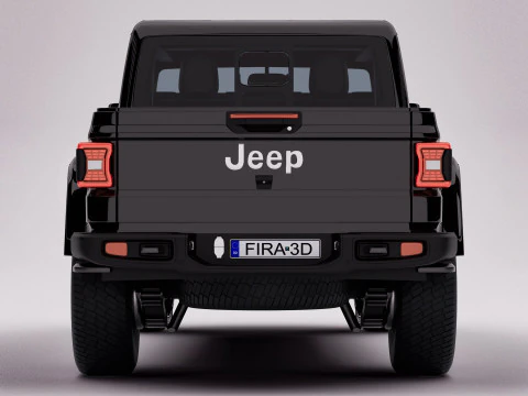 Jeep Gladiator Rubicon 3D Model