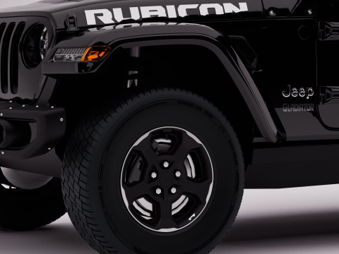 Jeep Gladiator Rubicon Model 3D