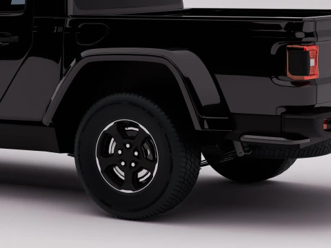 Jeep Gladiator Rubicon 3D Model