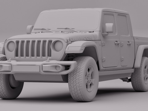 Jeep Gladiator Rubicon Model 3D