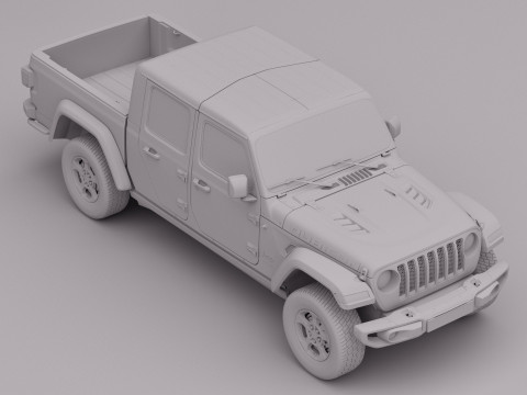 Jeep Gladiator Rubicon Model 3D