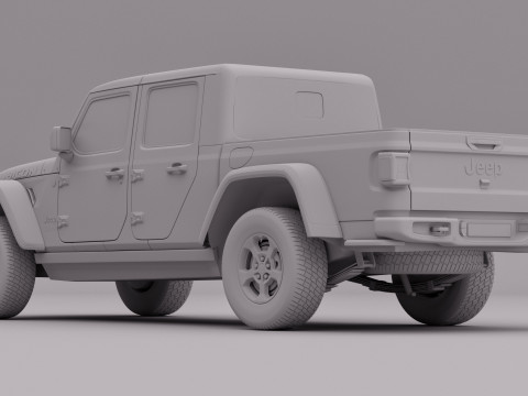 Jeep Gladiator Rubicon Model 3D