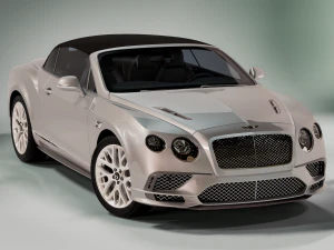 Bentley Continental Convertible 2018 3D Model