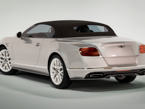 Bentley Continental Convertible 2018 3D 模型