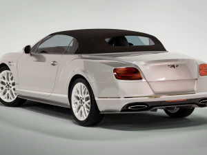 Bentley Continental Convertible 2018 3D Model