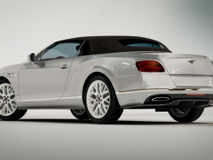 Bentley Continental Convertible 2018 3D 模型