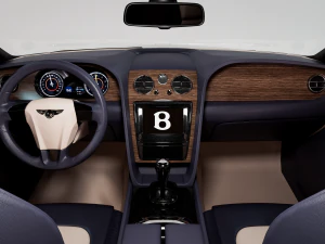 Bentley Continental Convertible 2018 3D Model