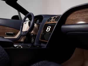 Bentley Continental Convertible 2018 3D Model