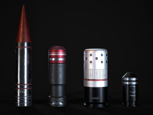 Sci-Fi Bullets Pack Vol 2 3Dモデル