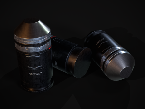 Sci-Fi Bullets Pack Vol 2 3D Model