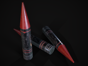 Sci-Fi Bullets Pack Vol 2 3D Model