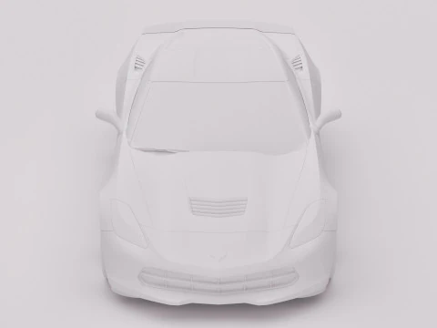 Chevrolet Corvette C7 Stingray 2014 3D Model
