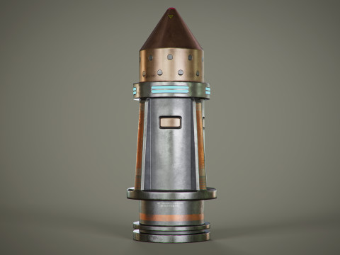Sci-Fi Bullets Pack Vol 3 Model 3D