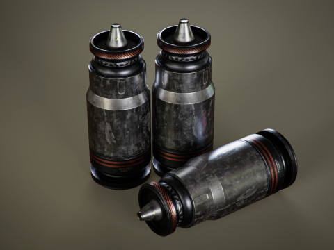 Sci-Fi Bullets Pack Vol 3 Model 3D