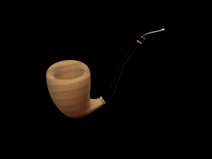 gebogen pijp 3D Model