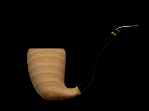 curved pipe 3D Model