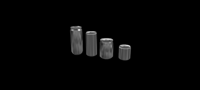 soda can 3D Model .c4d .max .obj .3ds .fbx .stl .blend 
