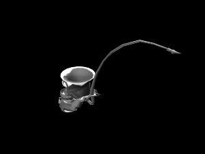 german pipe 3D Model