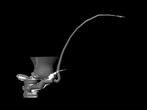 german pipe 3D Model