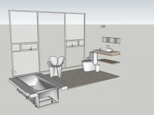 bathroom-1 3D 모델