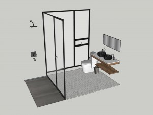 bathroom-3 3D 모델