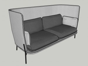 sofa02 3D Модель