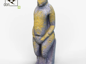 ancient statue 3D Model