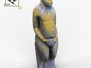 ancient statue 3Dモデル