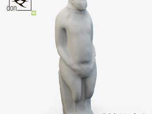 ancient statue 3D Model