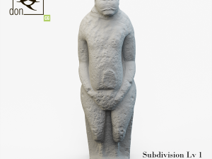 ancient statue 3Dモデル