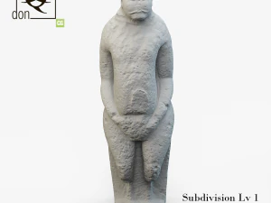 ancient statue 3D Model