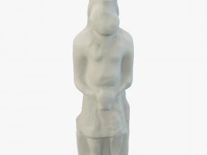 ancient statue 3D Model