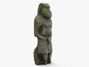 ancient statue 3D Model