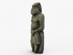 ancient statue 3D Model