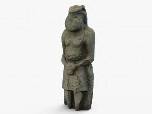 ancient statue 3D Model