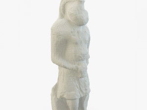 ancient statue 3D Model