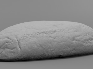 rye bread Model 3D