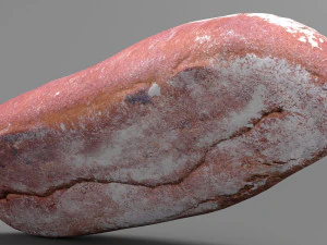 pane di segale Modello 3D